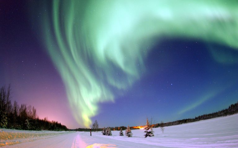 Северное сияние в финляндии фото